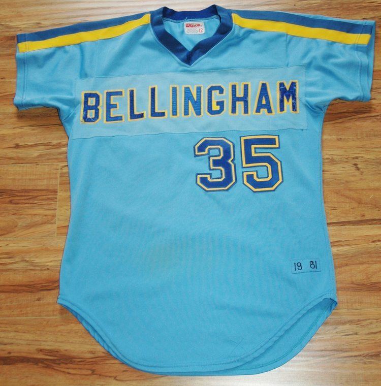Bellingham Mariners Center Field Sports Bellingham Mariners GU Jersey
