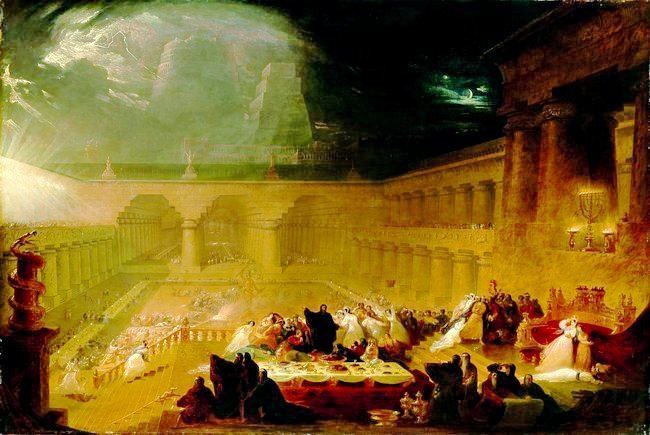 Belshazzar's feast httpsuploadwikimediaorgwikipediacommons22