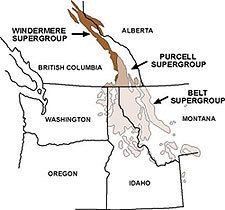 Belt Supergroup Digital Geology of Idaho Mesoproterozoic Belt Supergroup