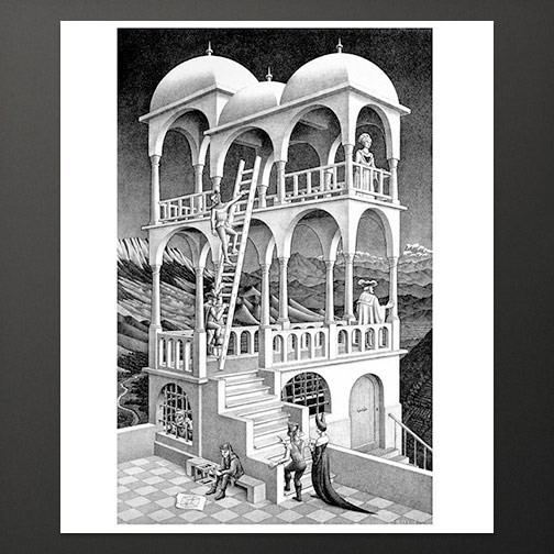 Belvedere (M. C. Escher) MC Escher Store quotBelvederequot Large Poster Posters