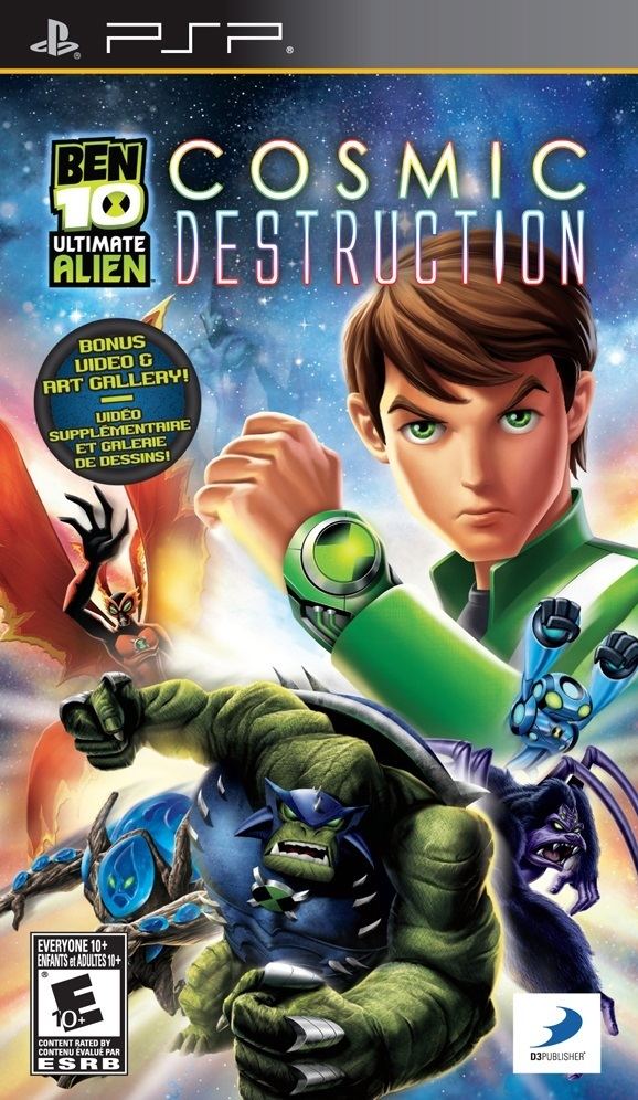 Ben 10 Ultimate Alien: Cosmic Destruction Ben 10 Ultimate Alien Cosmic Destruction USA ISO Download