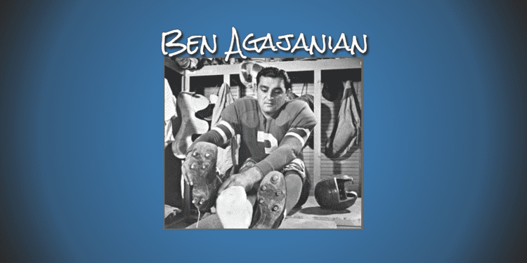 Ben Agajanian Ben Agajanian American Football Kicking Hall of Fame