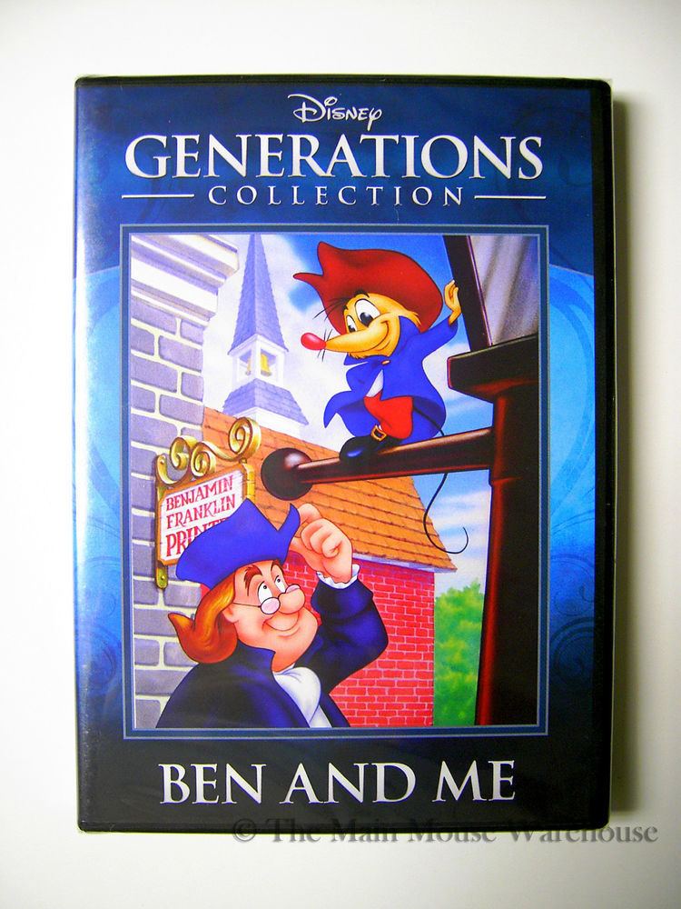 Ben and Me Disney Generations Collection Ben and Me Rare DVD Benjamin Franklin