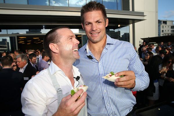 Ben Bayly Richie Mccaw and Ben Bayly Photos Photos Westpac Kiwi BBQ Zimbio