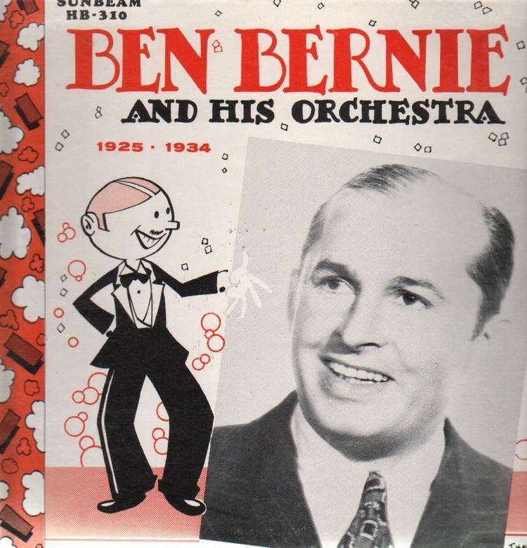 Ben Bernie 1st name all on people named Bernie songs books gift