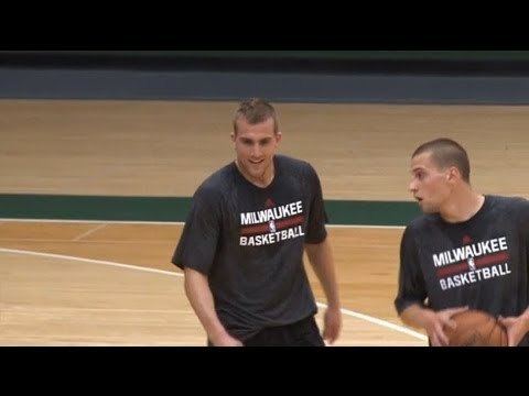 Ben Brust Draft Workout 2014 Ben Brust Jake Thomas Mike Moser and Taylor