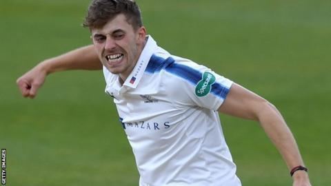 Ben Coad Ben Coad Yorkshire bowler signs contract extension after fine start