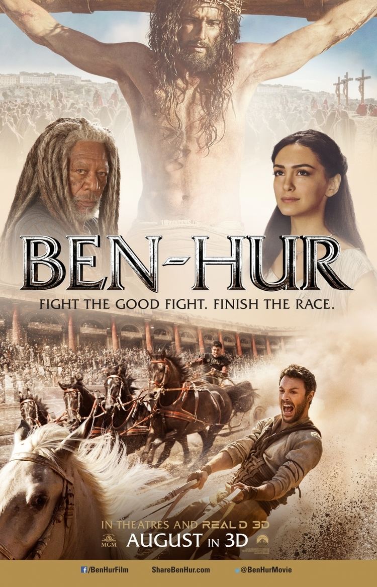 Ben-Hur (2016 film) BenHur Releases New Faith Trailer Featuring Jesus Christ Music by