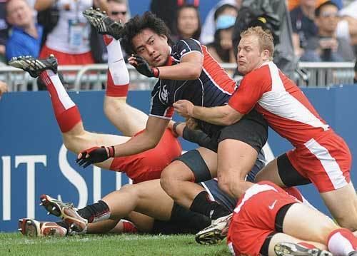 Ben Jones (rugby union) Japans Hidefumi Yamamoto is tackled by Englands Ben Jones Rugby