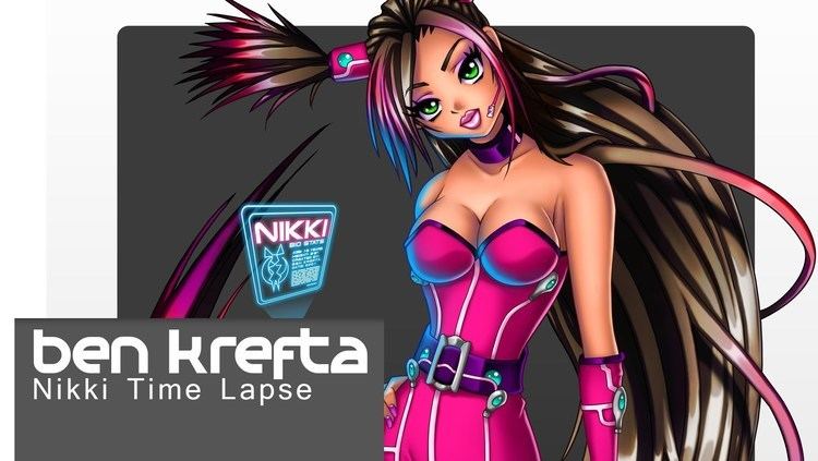 Ben Krefta Anime Girl Nikki Photoshop Colouring YouTube
