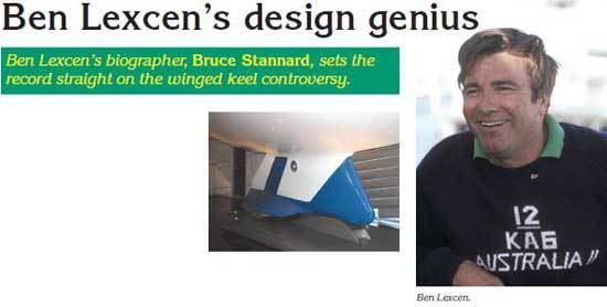 Ben Lexcen Ben Lexcen39s design genius