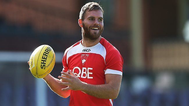 Ben McGlynn Red flag to Sydney Swans39 bull Ben McGlynn Herald Sun