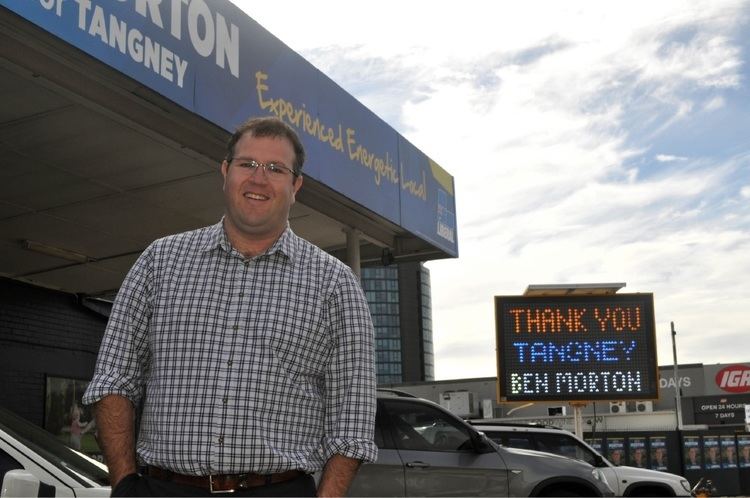 Ben Morton (politician) Election 2016 Tangney victor Ben Morton optimistic despite