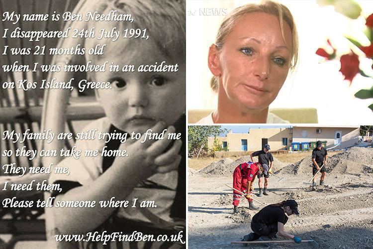 Ben Needham (American football) Missing Ben Needham pleads for help from beyond the grave in fresh