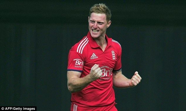 Ben Stokes (Cricketer) playing cricket