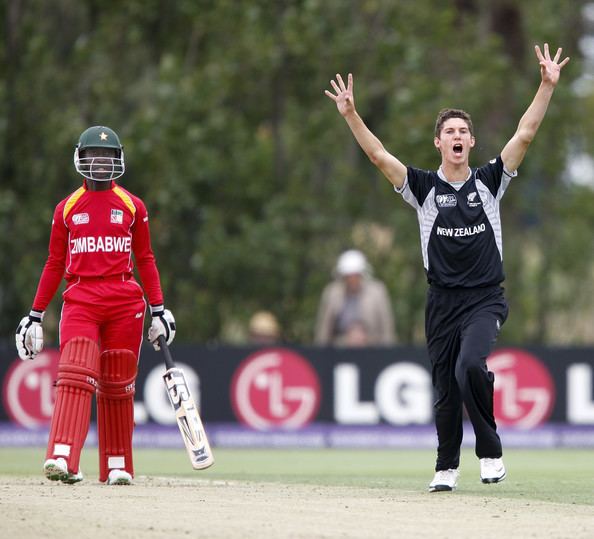Ben Wheeler (cricketer) Ben Wheeler Photos Photos New Zealand v Zimbabwe ICC U19 Cricket