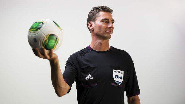 Ben Williams (referee) World Cup FIFA Announced Greece vs Costa Rica Referee