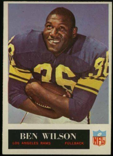 Ben Wilson (American football) Ben Wilson Los Angeles Rams 1965 NFL Football Trading Card