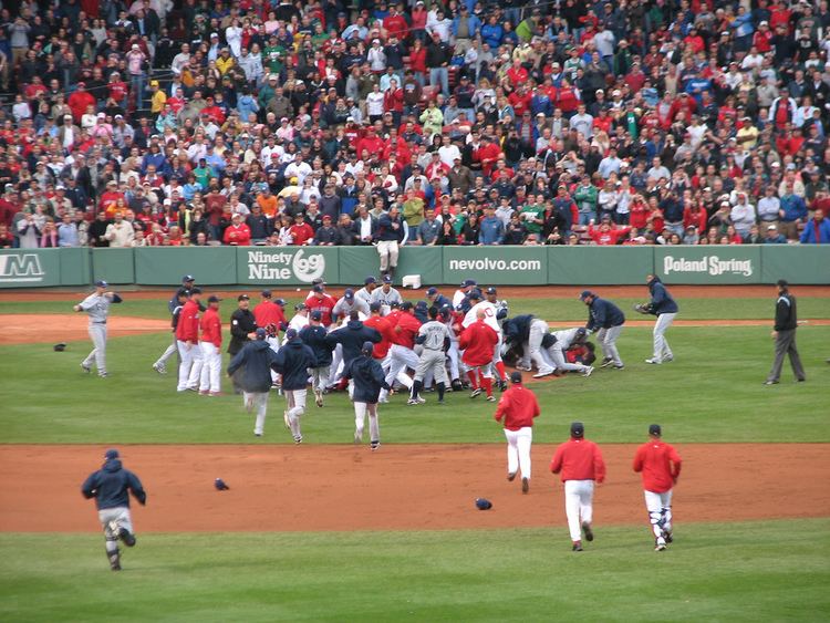 Bench-clearing brawl