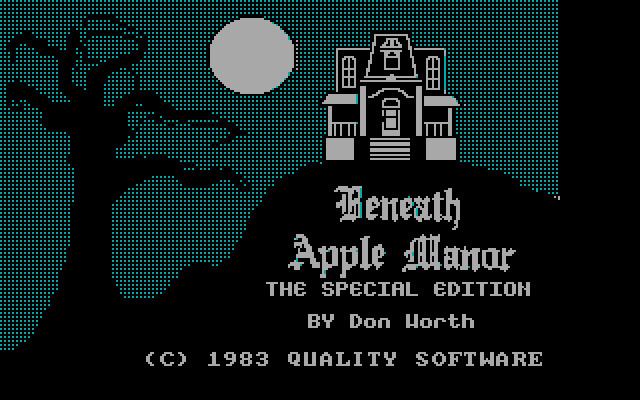 Beneath Apple Manor Download Beneath Apple Manor My Abandonware