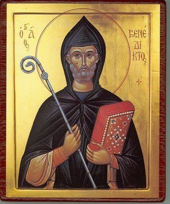 Benedict of Nursia Benedict of Nursia Abbot of Monte Cassino c 540 For