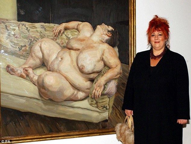 Benefits Supervisor Sleeping Benefits Supervisor Resting by Lucian Freud sells at auction for