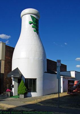 Benewah Milk Bottle Mark Hits The Road To The Benewah Milk Bottle Buildings Spokane