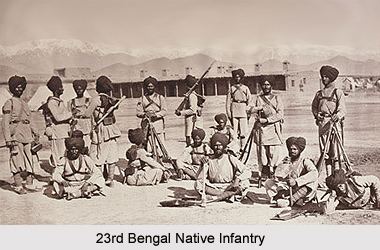 Bengal Army 23rd Bengal Native Infantry Bengal Army