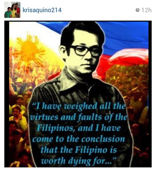 Benigno Aquino Sr. Benigno Aquino III Quotes QuotesGram