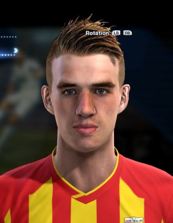 Benjamin Bourigeaud Bourigeaud Benjamin face for Pro Evolution Soccer PES 2013