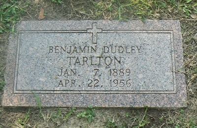 Benjamin Dudley Tarlton Benjamin Dudley Tarlton Jr 1889 1956 Find A Grave Memorial