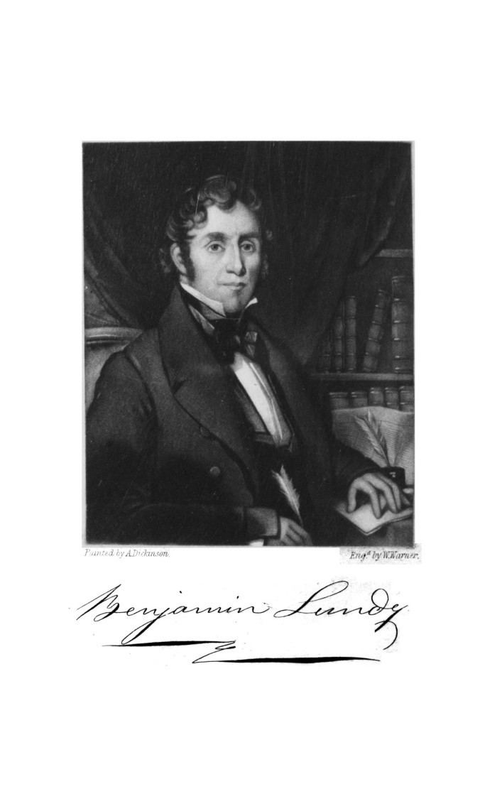Benjamin Lundy The life travels and opinions of Benjamin Lundy