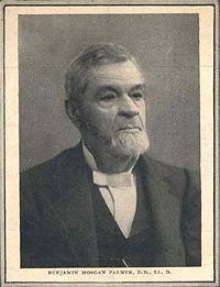 Benjamin M. Palmer httpsuploadwikimediaorgwikipediacommonsthu