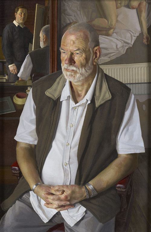 Benjamin Sullivan (artist) BP Portrait Award 2015 Julian Bingley