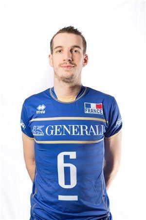 Benjamin Toniutti Player Benjamin Toniutti FIVB Volleyball World League 2016