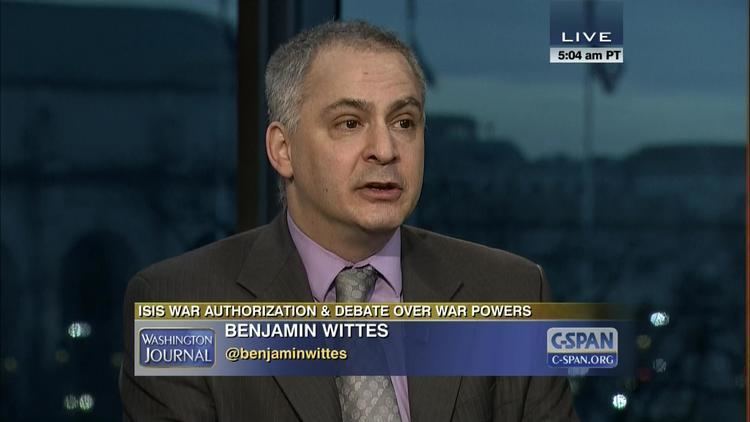 Benjamin Wittes Washington Journal Benjamin Wittes Authorization Use Military Force