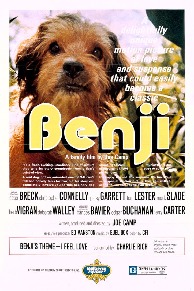 Benji (1974 film) wwwgstaticcomtvthumbmovieposters6272p6272p