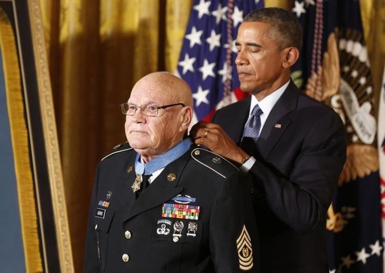 Bennie G. Adkins Photo of Medal of Honor Recipient Bennie G Adkins