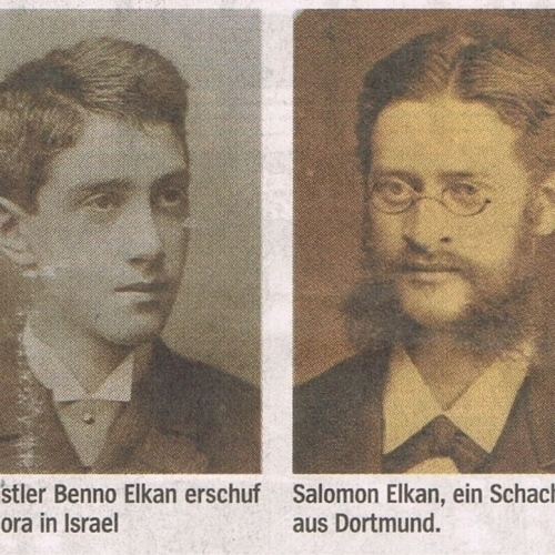 Benno Elkan SC Hansa Dortmund Salomon und Benno Elkan Dortmunds