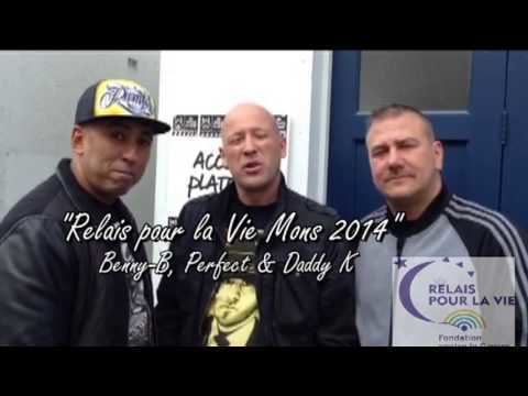 Benny B Relais Pour la Vie Mons 2014 Vido de soutien de Benny B