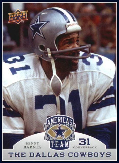 Benny Barnes 1975 Dallas Cowboys Player Rankings 32 Benny Barnes Dallas