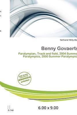 Benny Govaerts Booktopia Benny Govaerts by Nethanel Willy 9786200676573 Buy