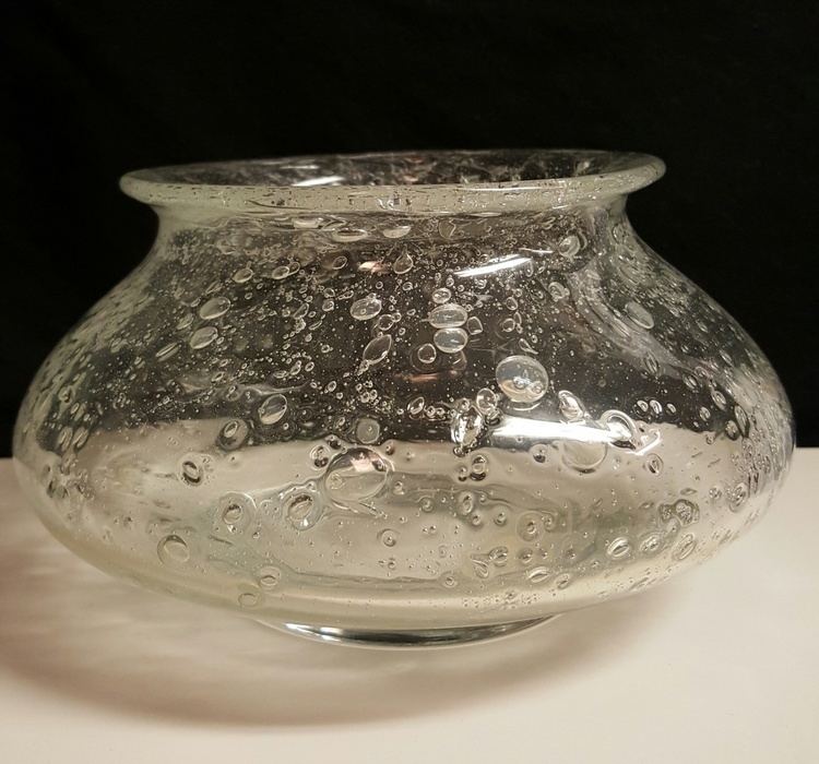 Benny Motzfeldt Randsfjord Norway Glass Herring Jar by Benny Motzfeldt Collectors