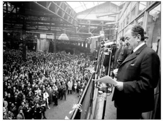 Benoît Frachon 40e anniversaire de la mort de Benot Frachon Front Syndical de Classe