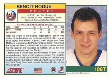 Benoît Hogue New York Islanders Gallery The Trading Card Database