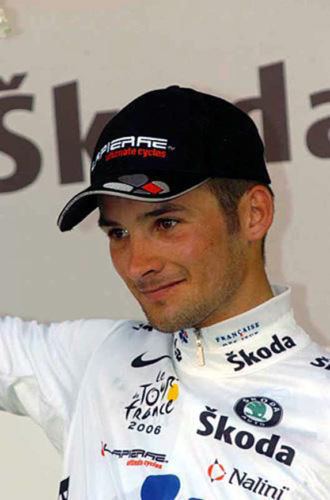 Benoît Vaugrenard Le maillot blanc du Tour de France 2006 de BENOIT VAUGRENARD