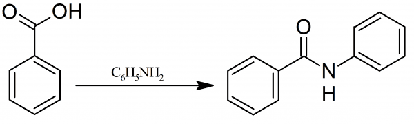 Benzanilide Synthesis of benzanilide PrepChemcom