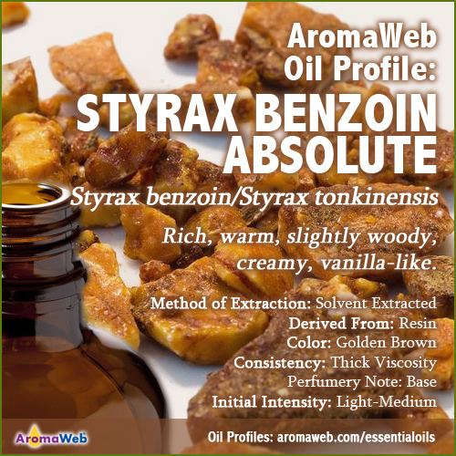 Benzoin (resin) Styrax Benzoin Resin Profile Benefits and Uses AromaWeb