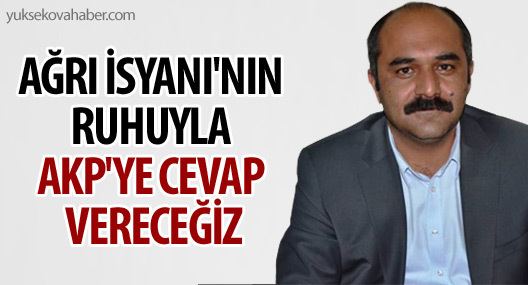 Berdan Öztürk Ar syan39nn ruhuyla AKP39ye cevap vereceiz39 haberi