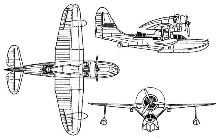 Beriev Be-4 Beriev Be4 KOR2 reconnaissance flyingboat